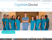 Tablet Screenshot of dentist-orange-city.com